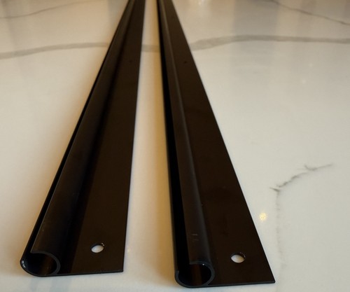 Awning rail matt black - awning,