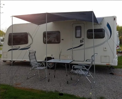 Caravan campervan awning - caravan, sun