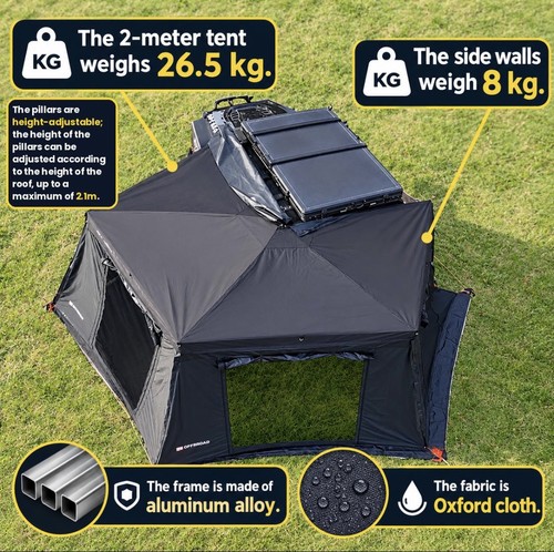 270 degrees universal - 2m,